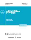 ACOUSTICAL PHYSICSпԺׅ^(q)